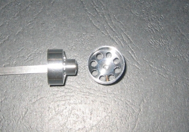 Felgen ProRacing DM 16,5x8-14,5mm f.3mm Achsen; Aluminium Flachhump m.Innensechskant, 2 Stk, Sigma 8017P