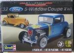 32 Ford 5-Windows Coup 2'n 1, 1/25, Revell USA 85-4228