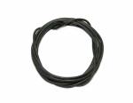 Electric PVC cable BLACK, 1,2mm, SLPL107020